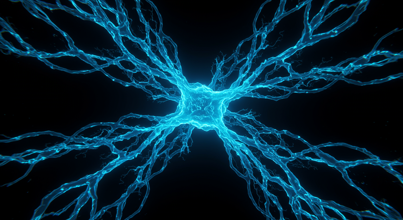 Eye-catching visual of Veo (Google DeepMind Video AI) and AI technology vibes