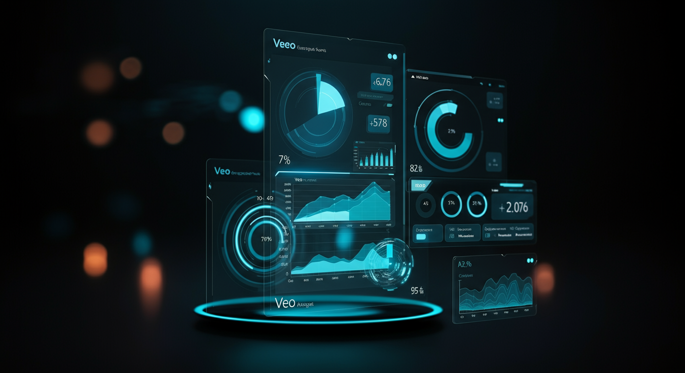 Future potential of Veo (Google DeepMind Video AI) represented visually