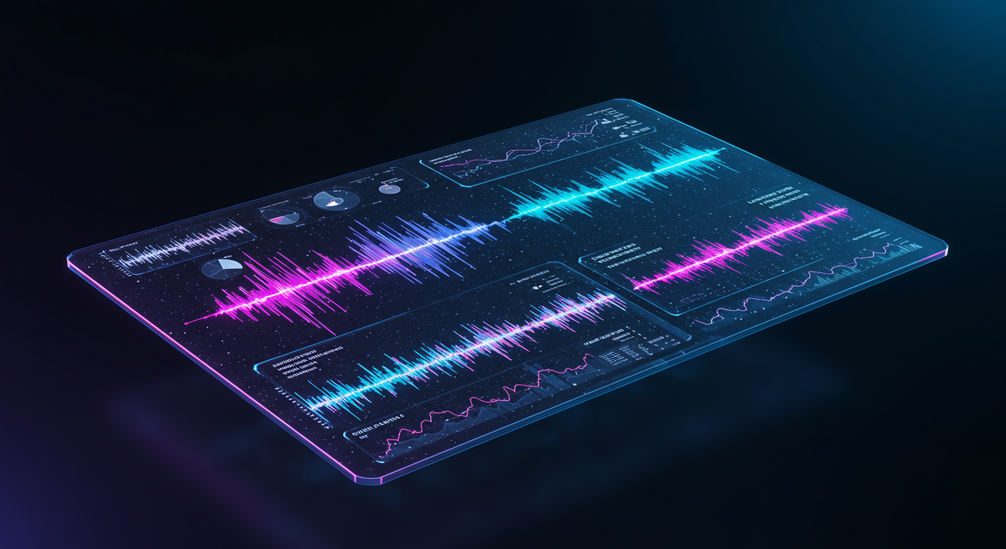 Voice Cloning (Voice Synthesis Technology) AI technology illustration