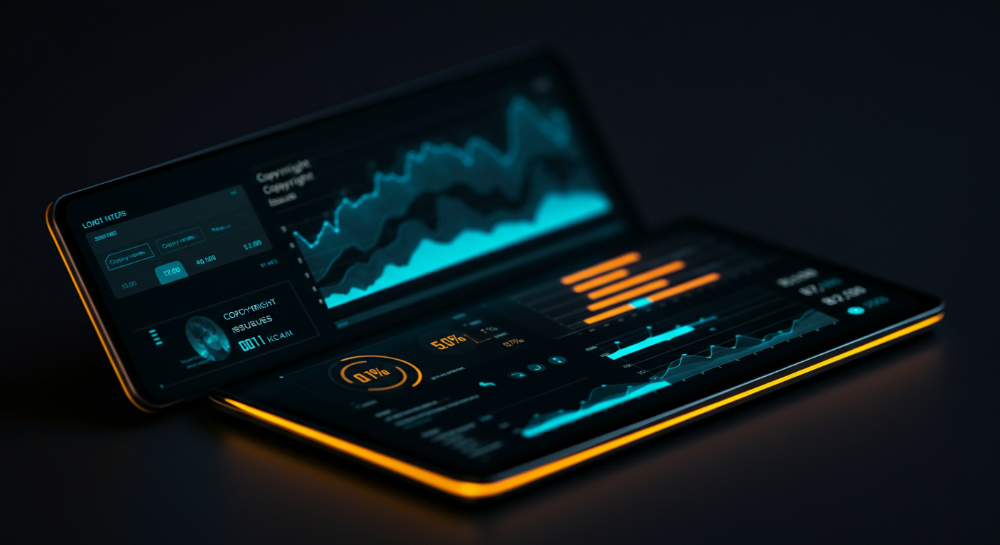 Future potential of AI Copyright (Copyright Issues) represented visually