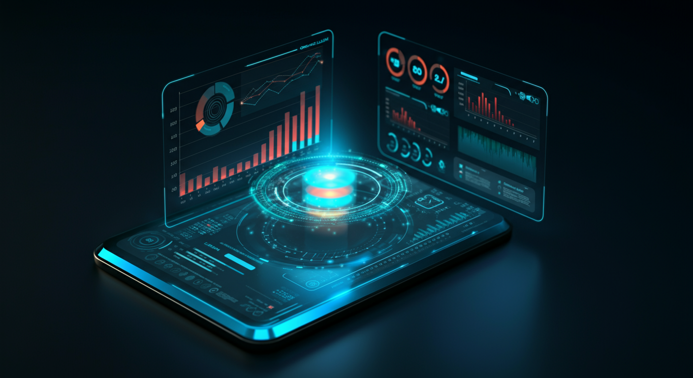 Future potential of On-device LLMs represented visually
