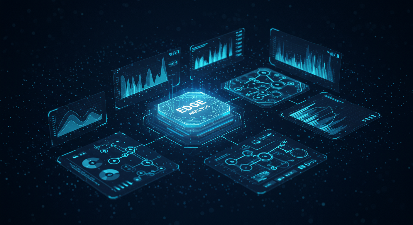 Edge AI AI technology illustration