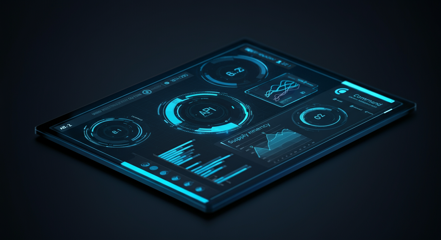 Future potential of AI and Supply Chain represented visually