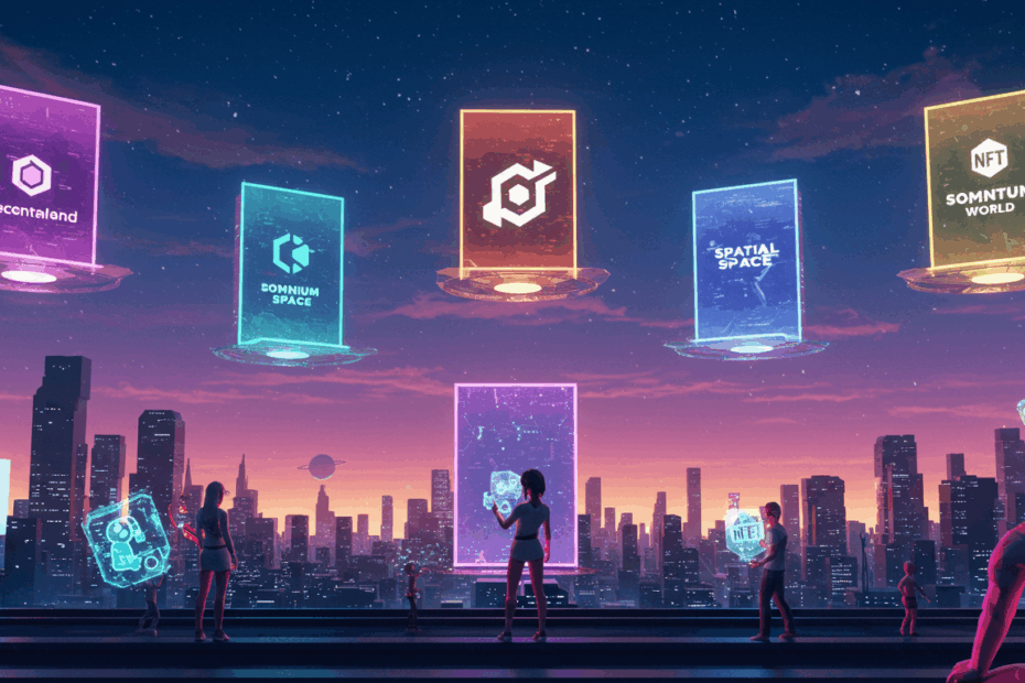 Web3メタバース最前線:注目プラットフォーム5選を徹底解剖!