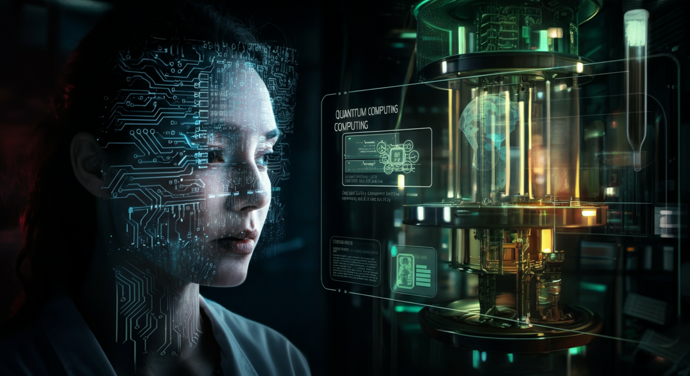 Eye-catching visual of Agentic AI Quantum Computing Green Innovations and lifestyle vibe