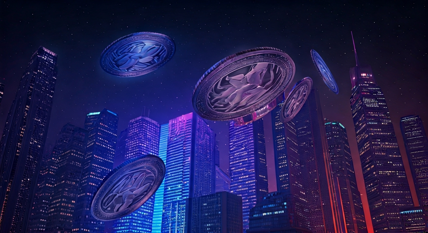 Mantle MNTの世界観と仮想通貨らしさが伝わるビジュアル