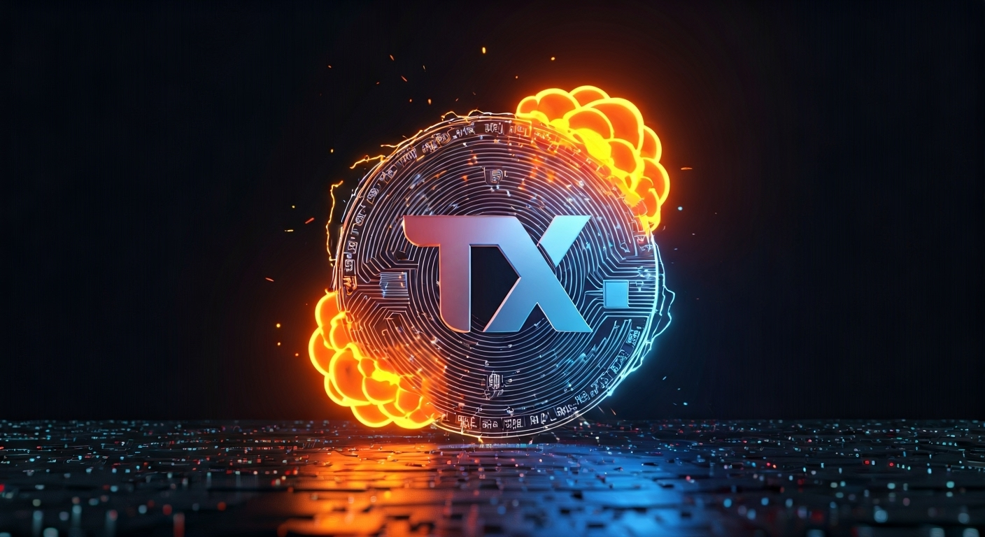 Tokenize Xchange TKXの世界観と仮想通貨らしさが伝わるビジュアル