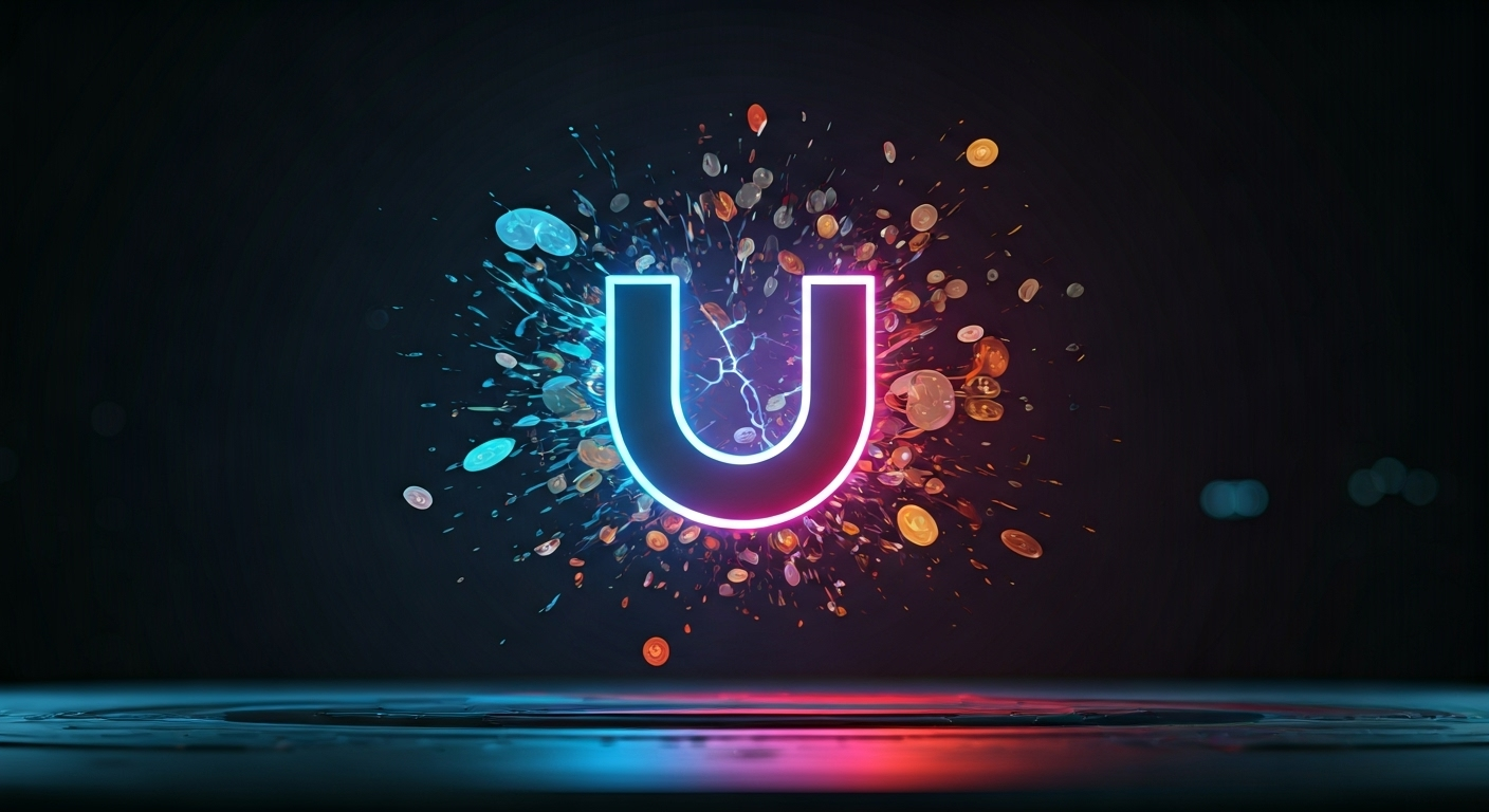 Uniswap UNIの世界観と仮想通貨らしさが伝わるビジュアル