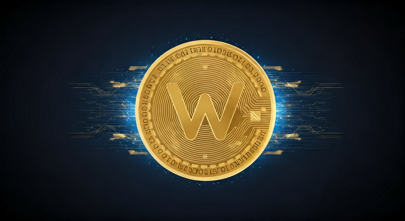 WhiteBIT Coin WBTの世界観と仮想通貨らしさが伝わるビジュアル