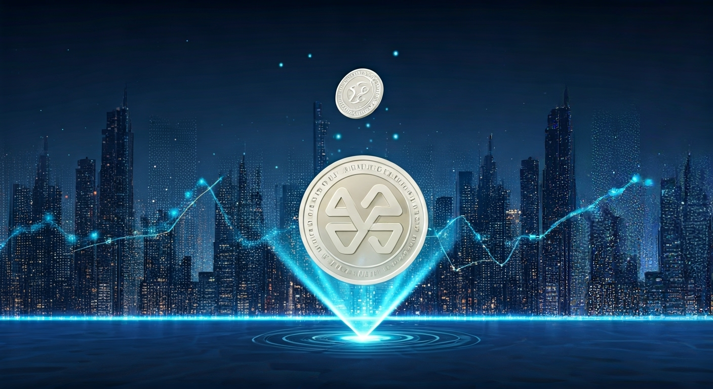 WhiteBIT Coin WBTの将来性を象徴するビジュアル