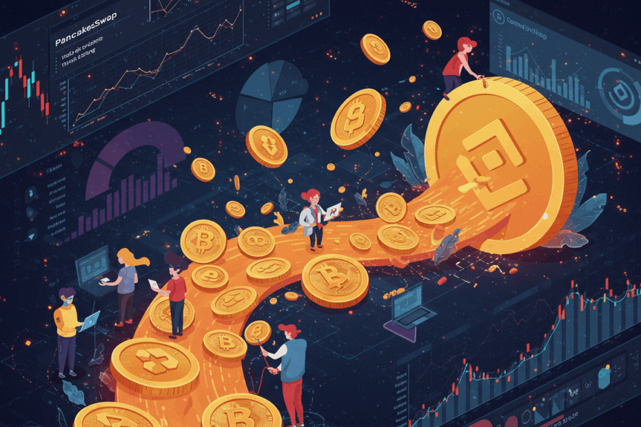 パンケーキスワップのような高流動性取引所が利益を生み出す！取り残されるな！