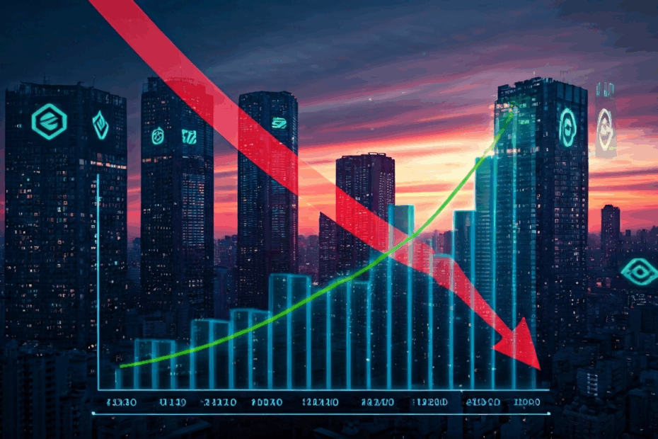 仮想通貨資金調達、8月は30%減少も、四半期業績は好調？