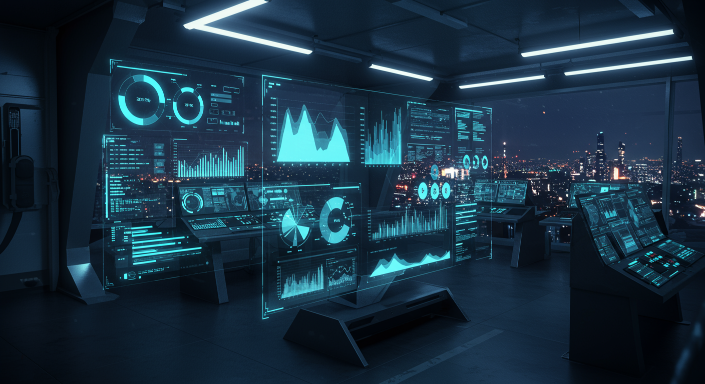 Simple Reflex Agents AI technology illustration