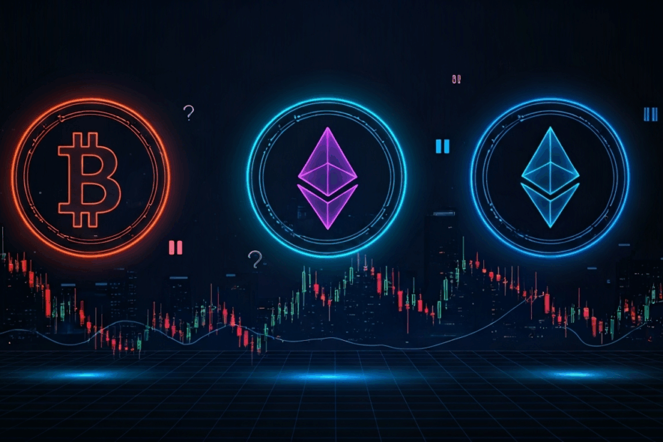 Crypto Market Hesitation: BTC, ETH, and TON's Uncertain Moves