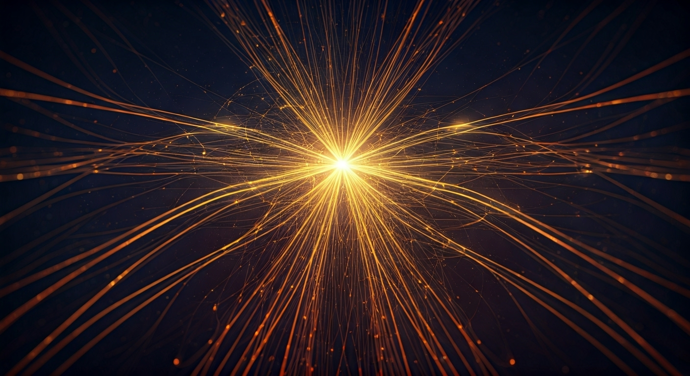 Eye-catching visual of Leonardo AI and AI technology vibes