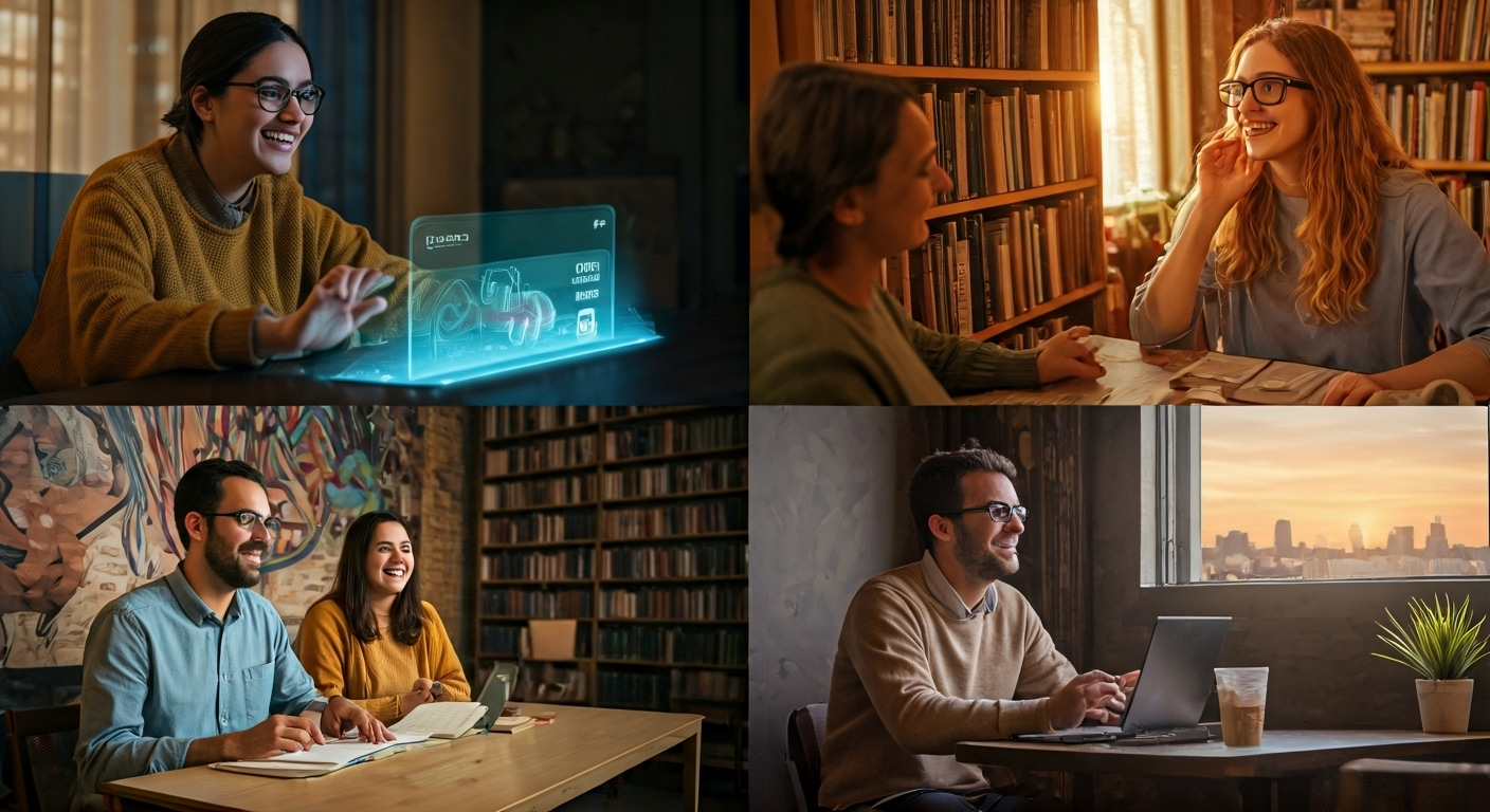 Eye-catching visual of AI Language Learning
Personalized AI Tools
2025 Learning Trends and lifestyle vibe