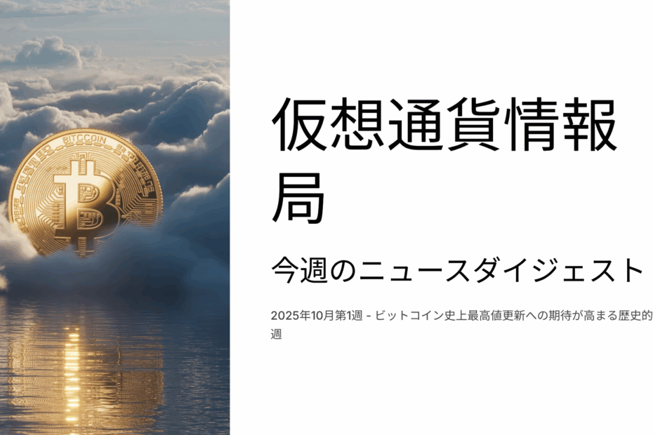 仮想通貨週報：BTC12万3000ドル突破