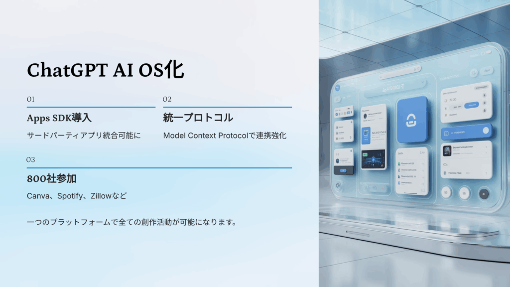ChatGPTがAIオペレーティングシステムへ進化?OpenAIがサードパーティアプリの扉を開く