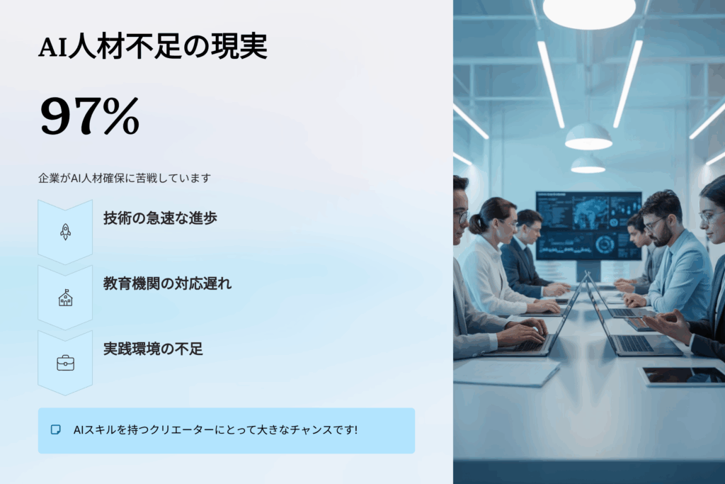 AIのサプライチェーンで最大の不足は「人」──2025年の最新トレンド
