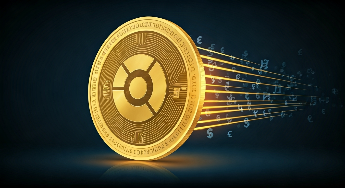 Arbitrum ARBの世界観と仮想通貨らしさが伝わるビジュアル