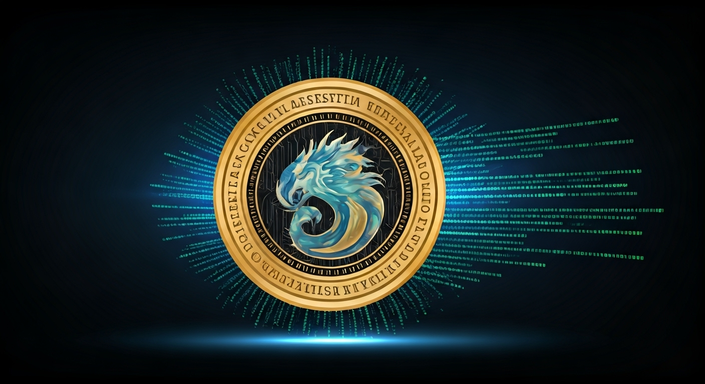 Celestia TIAの世界観と仮想通貨らしさが伝わるビジュアル