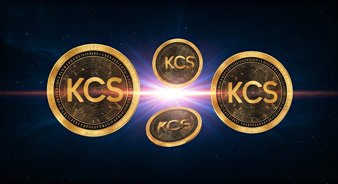 KuCoin KCSの世界観と仮想通貨らしさが伝わるビジュアル