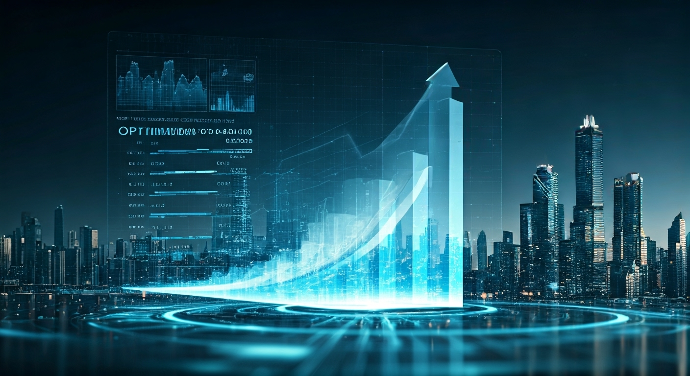 Optimism OPの将来性を象徴するビジュアル