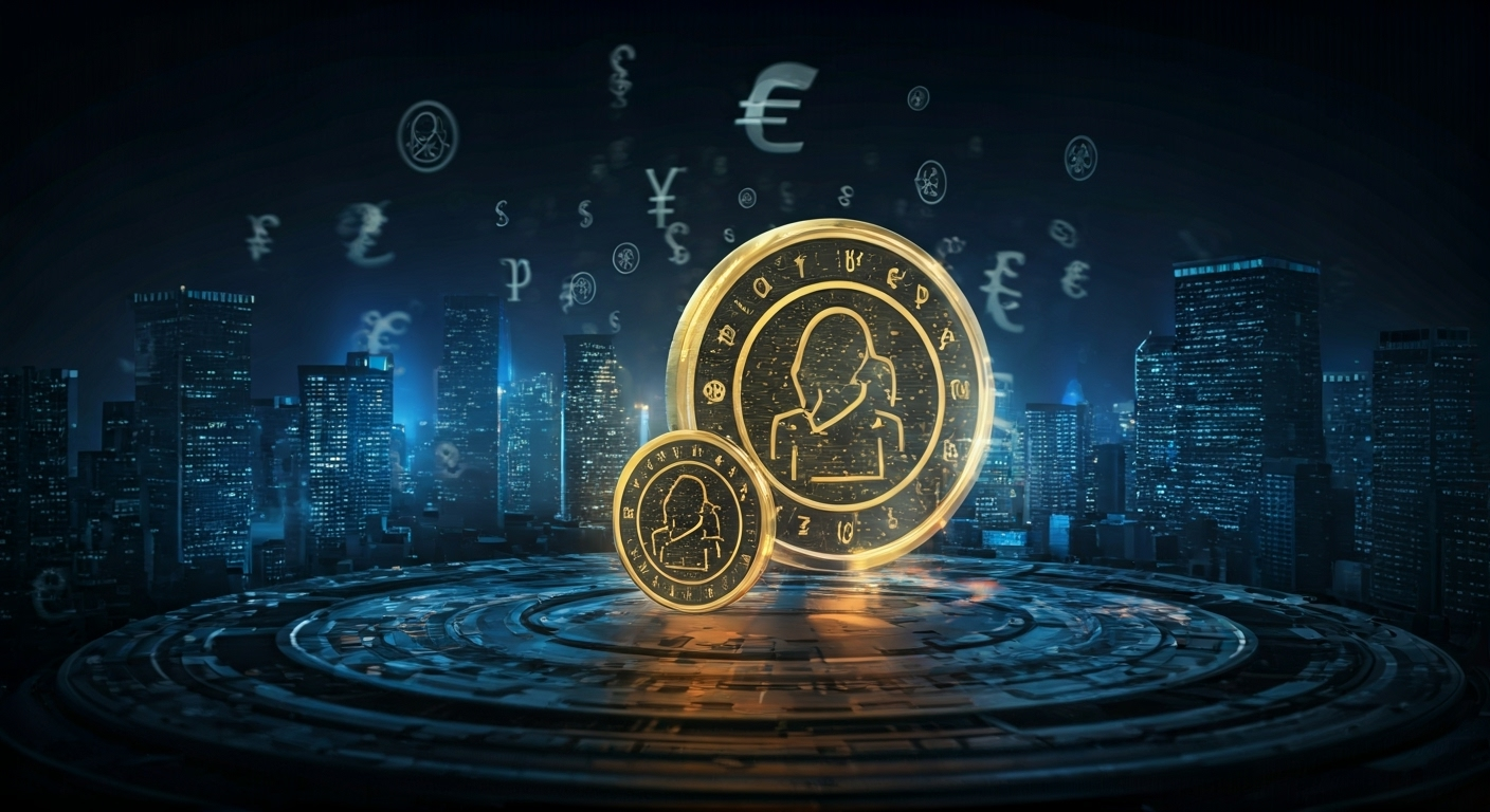 Story IPの世界観と仮想通貨らしさが伝わるビジュアル