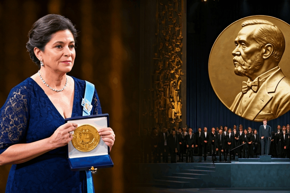 マリア・コリーナ・マチャド氏、ノーベル平和賞受賞！初の「ビットコイン・ノーベル」受賞者となるか？