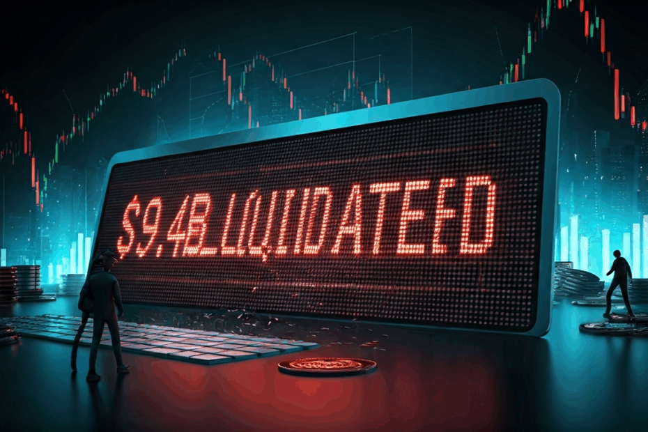 仮想通貨市場暴落！94億ドル清算がアルトコインに2021年型事態をトリガー