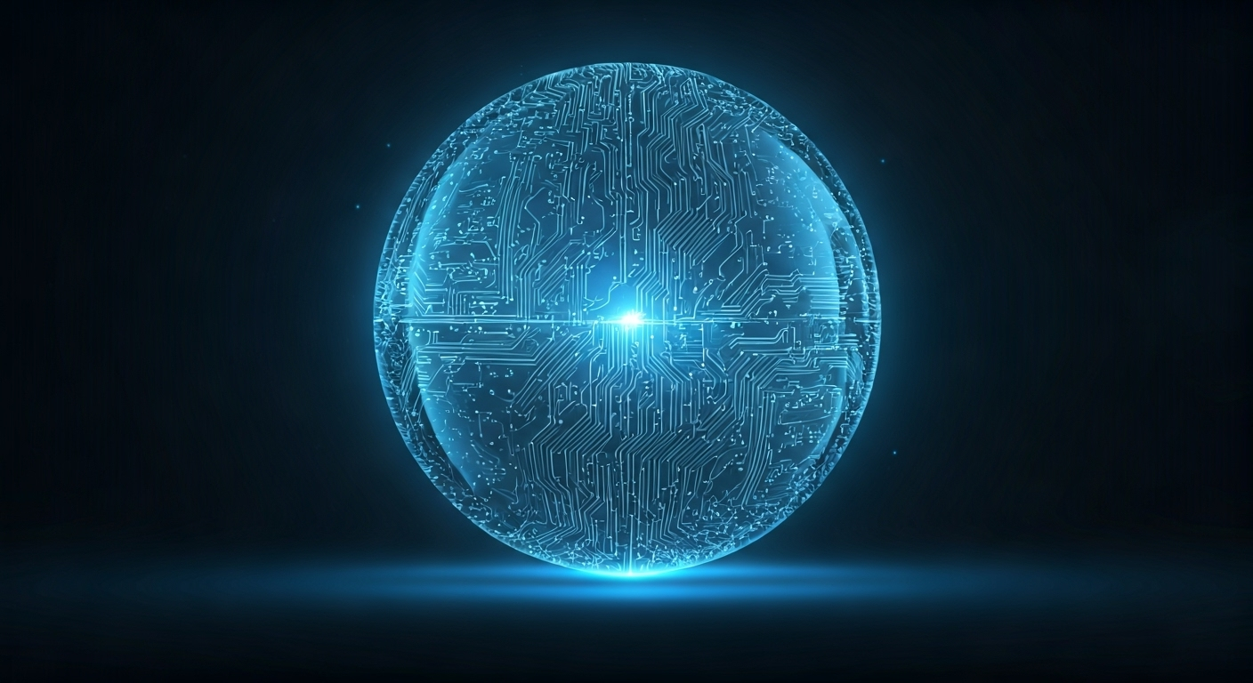 Eye-catching visual of GitHub Copilot and AI technology vibes