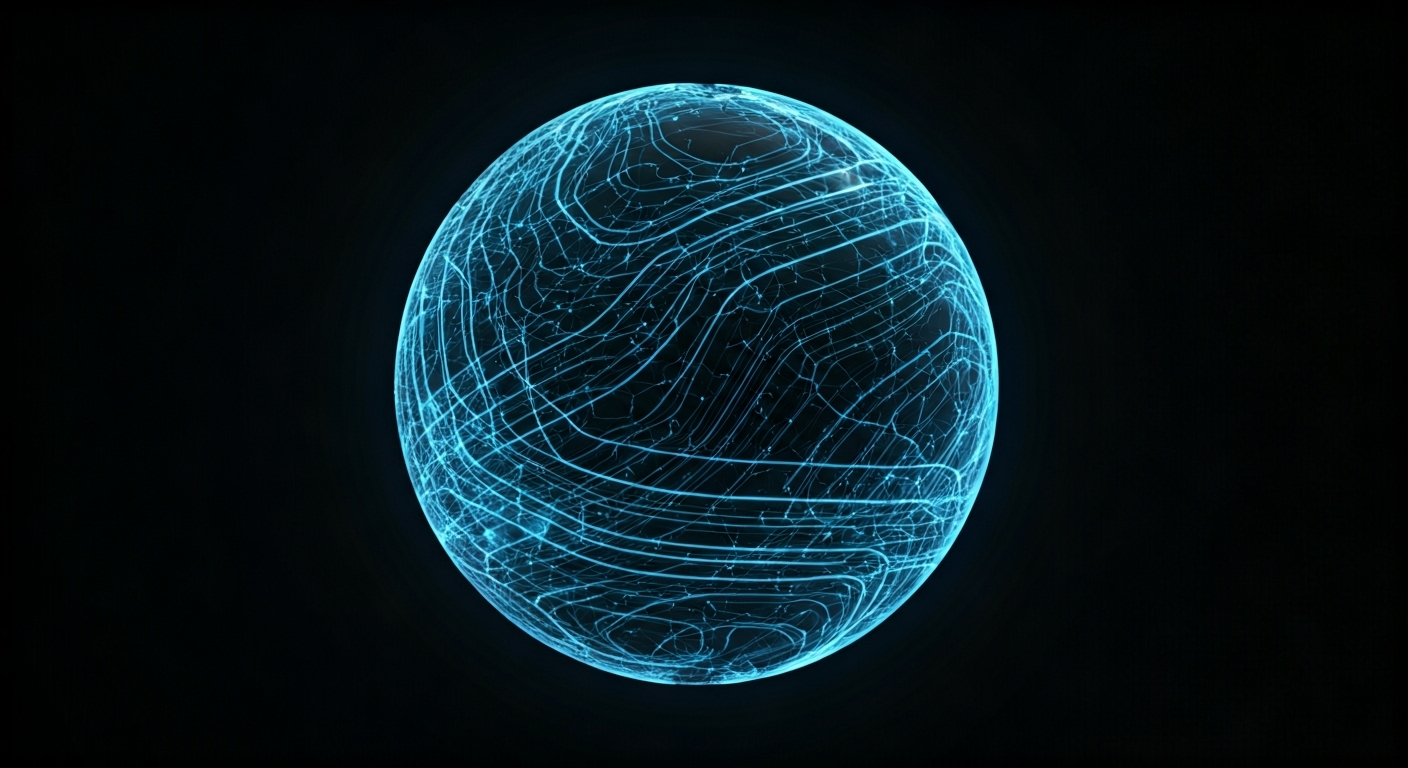 Eye-catching visual of LangGraph and AI technology vibes