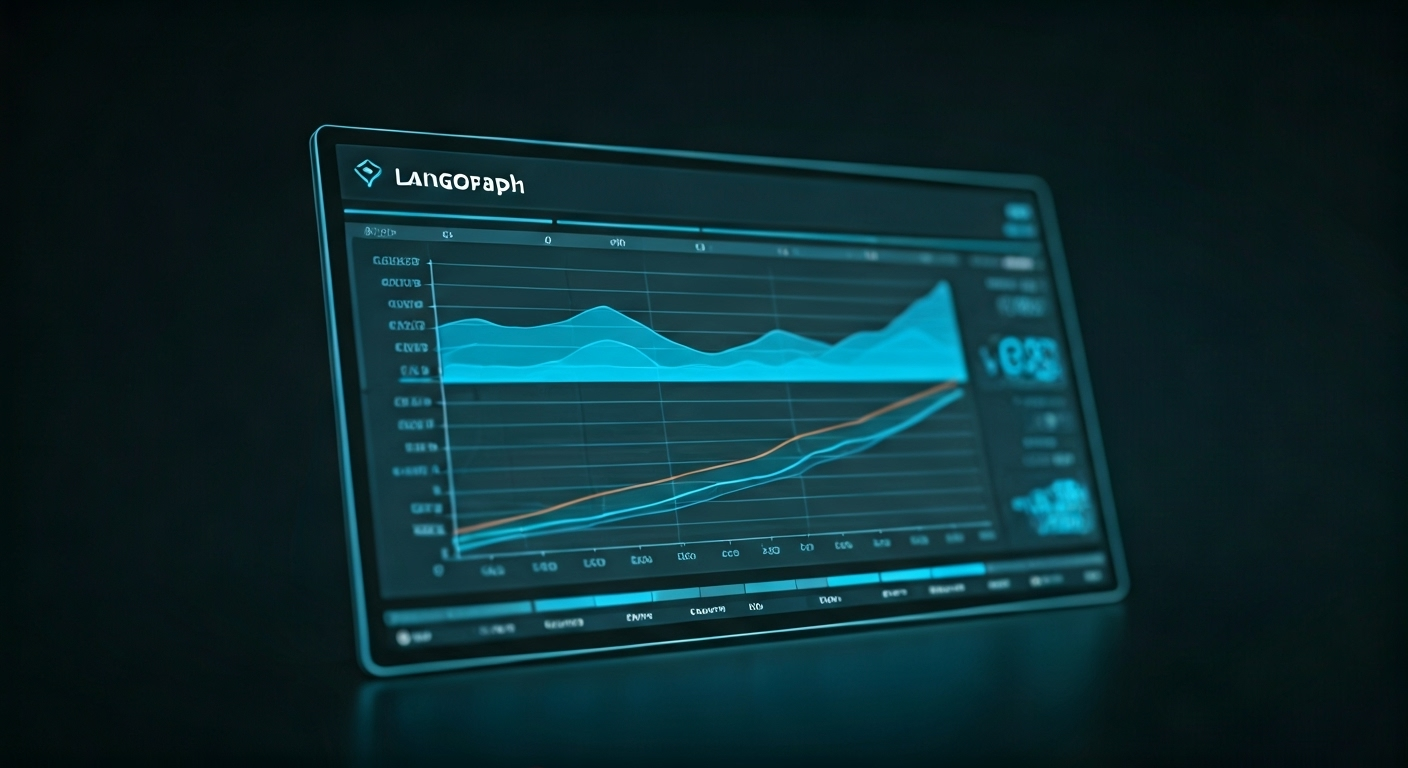 LangGraph AI technology illustration