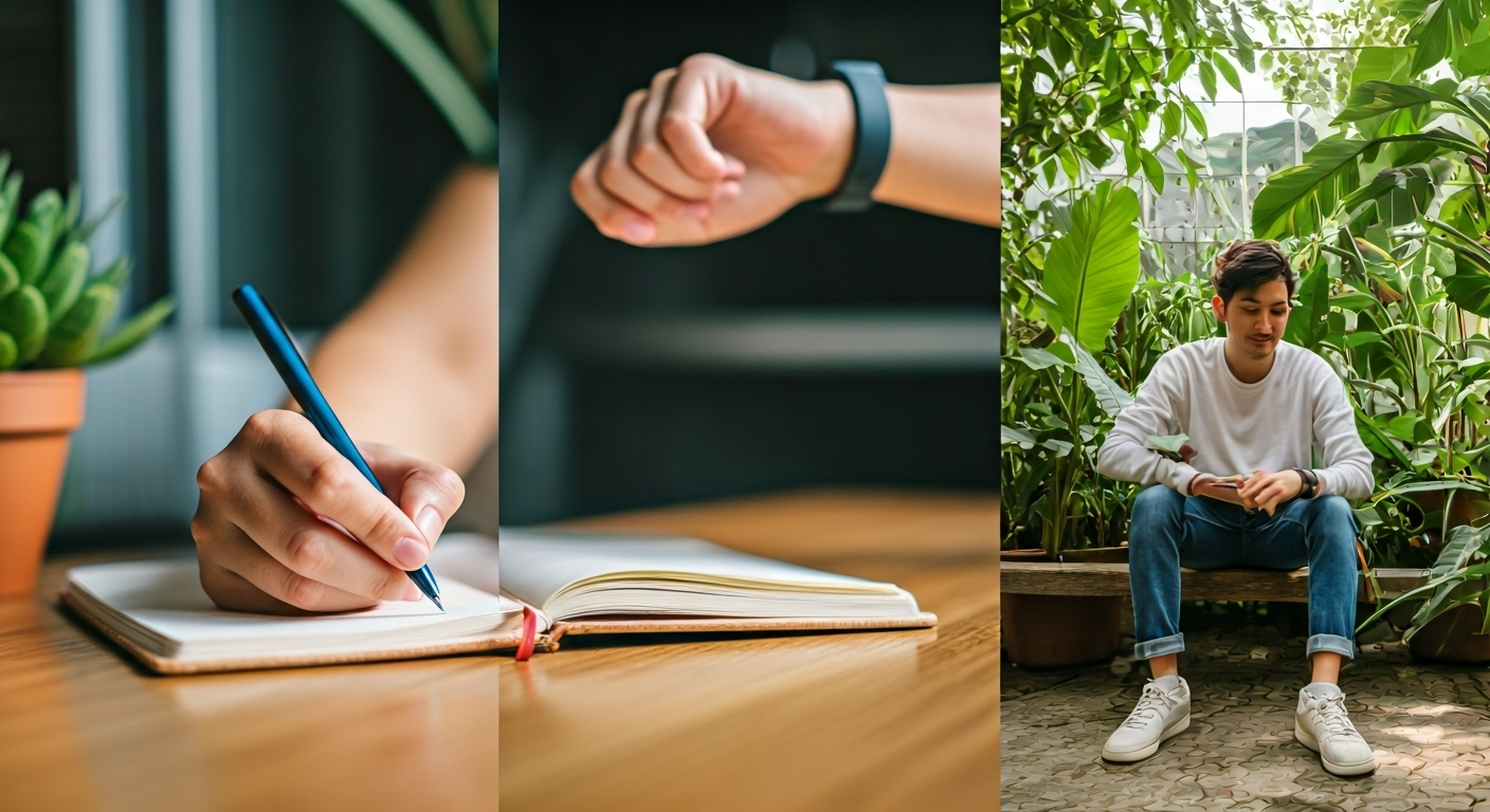 Eye-catching visual of Wellness Journaling Health Tracking Mood Monitoring and lifestyle vibe