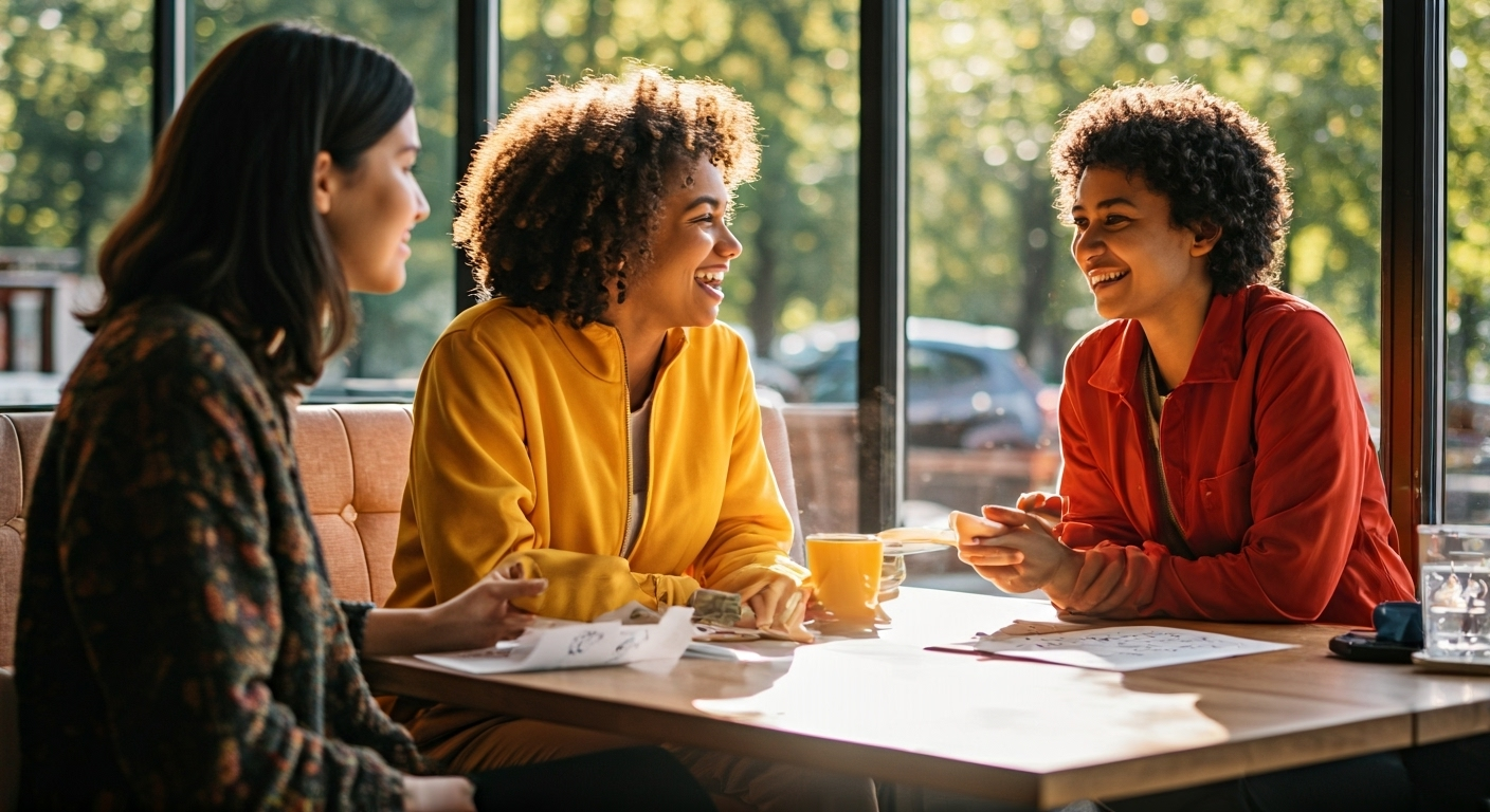 Eye-catching visual of AI Language Learning  
Personalized Lessons  
Translation Technology and lifestyle vibe