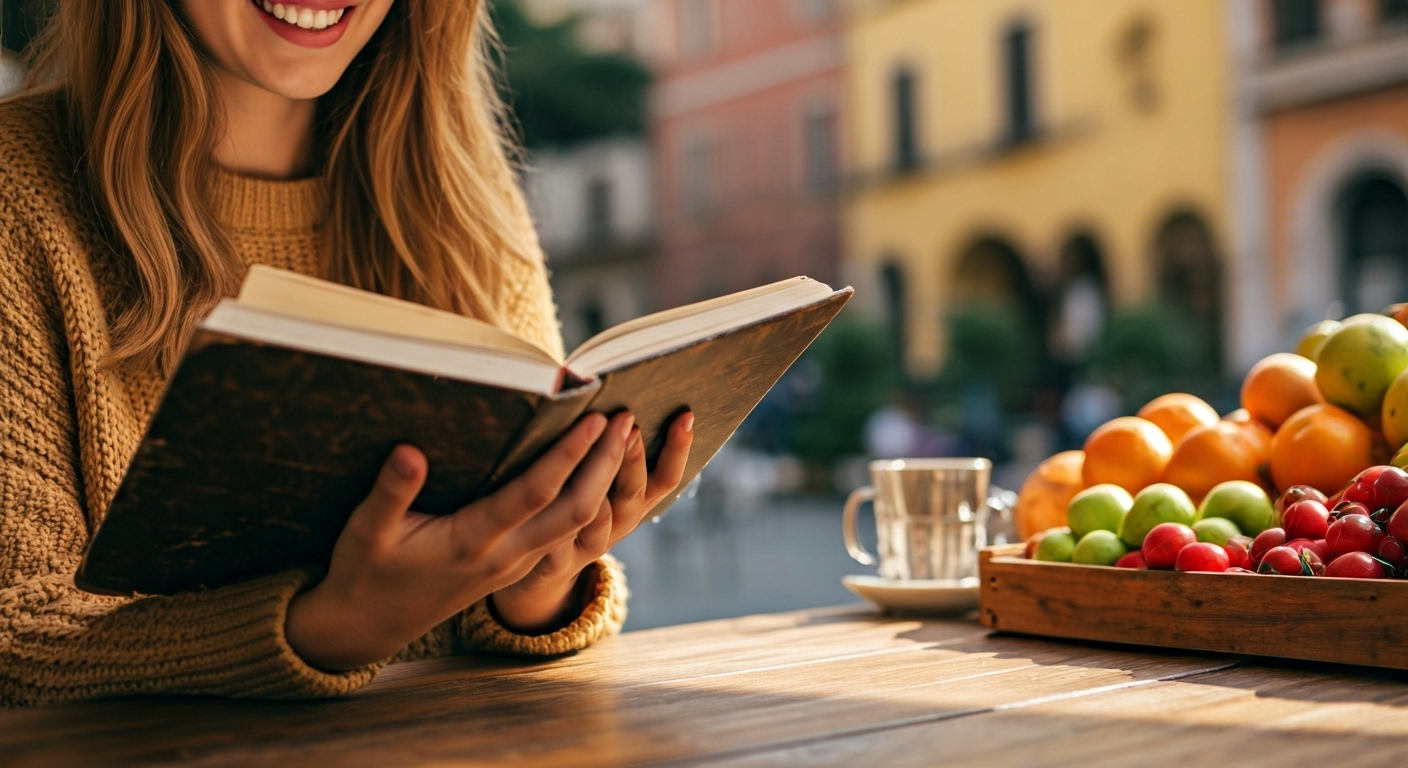 Eye-catching visual of Language Learning Trends 2025 Language Skills AI Language Tools and lifestyle vibe