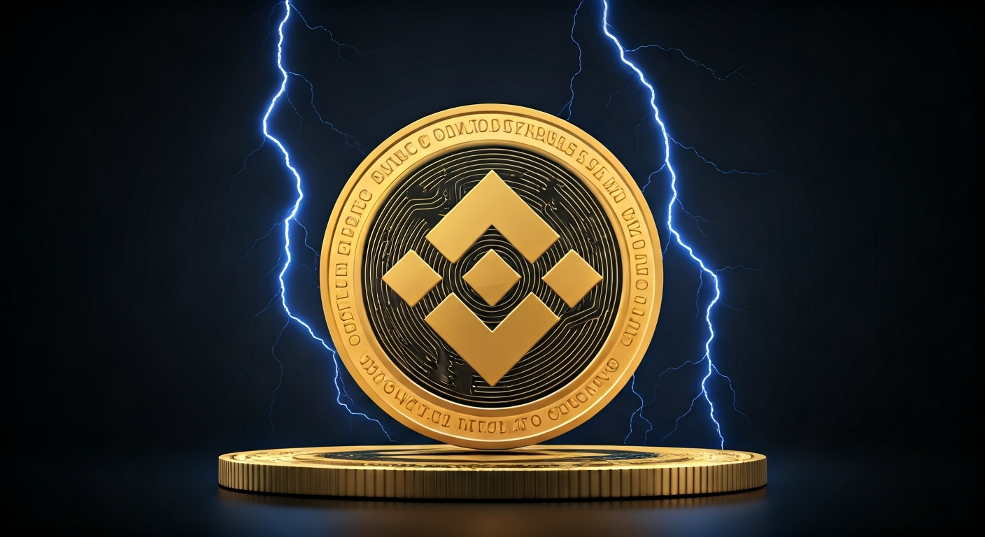 Binance Staked SOL BNSOLの世界観と仮想通貨らしさが伝わるビジュアル