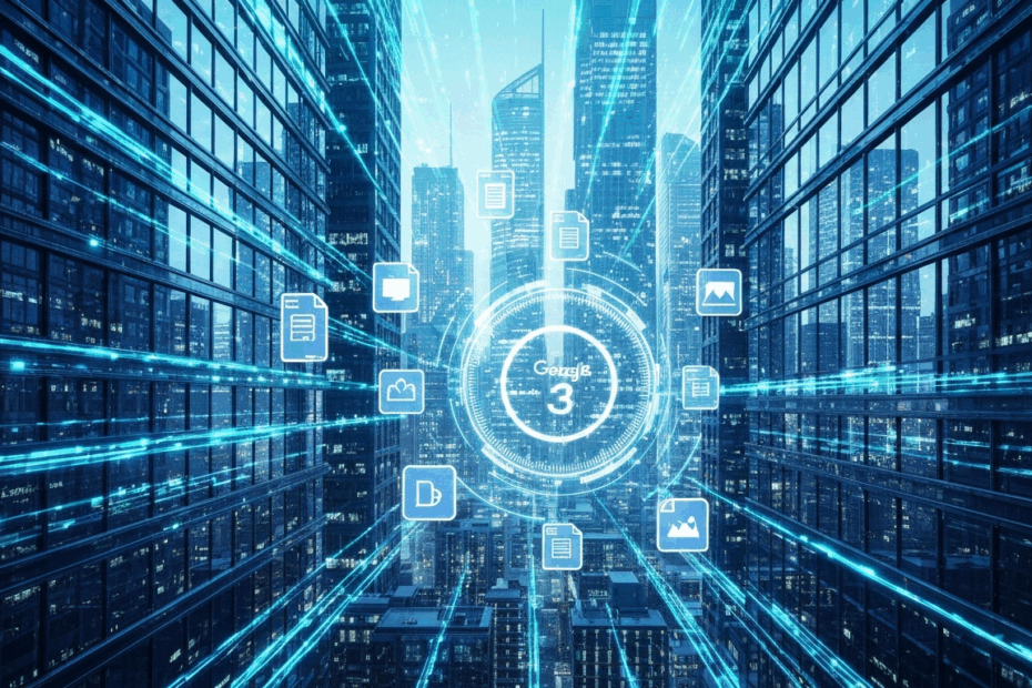 Google Gemini 3発表!AI資料作成の未来を切り開くか?