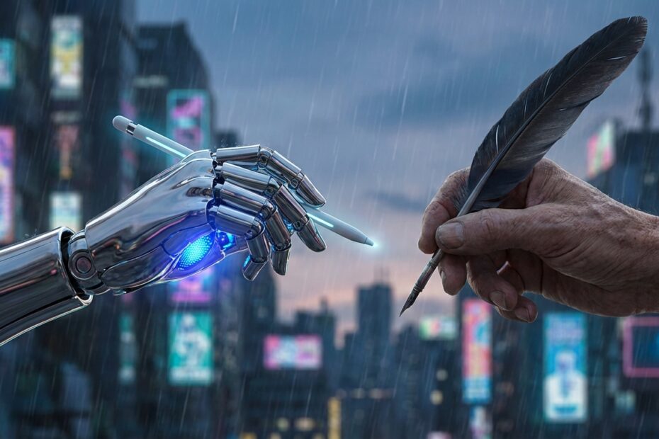 AI to Humanity: Time to Retire Your Pen?