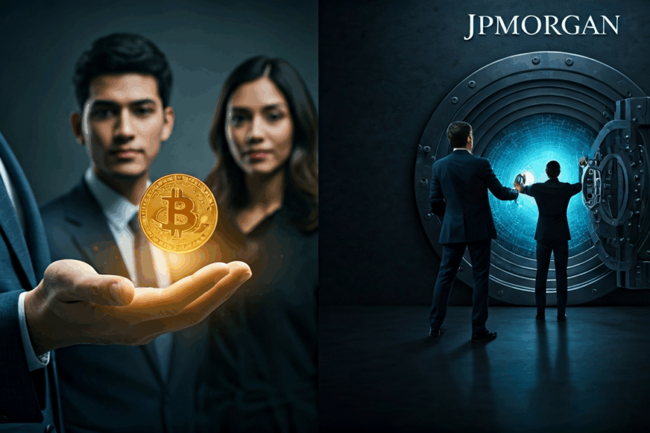 JPMorganの二面性：ビットコインレバレッジを個人に提供、一方仮想通貨CEOの口座は閉鎖