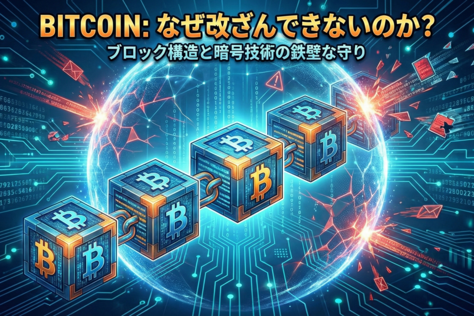ビットコインのブロック構造と暗号技術