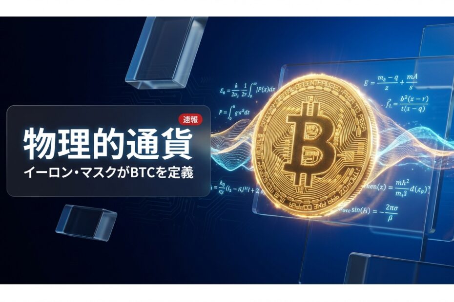 Elon Musk Drops Explosive "Physics-Based" Bitcoin Bombshell: Is Money Obsolete?