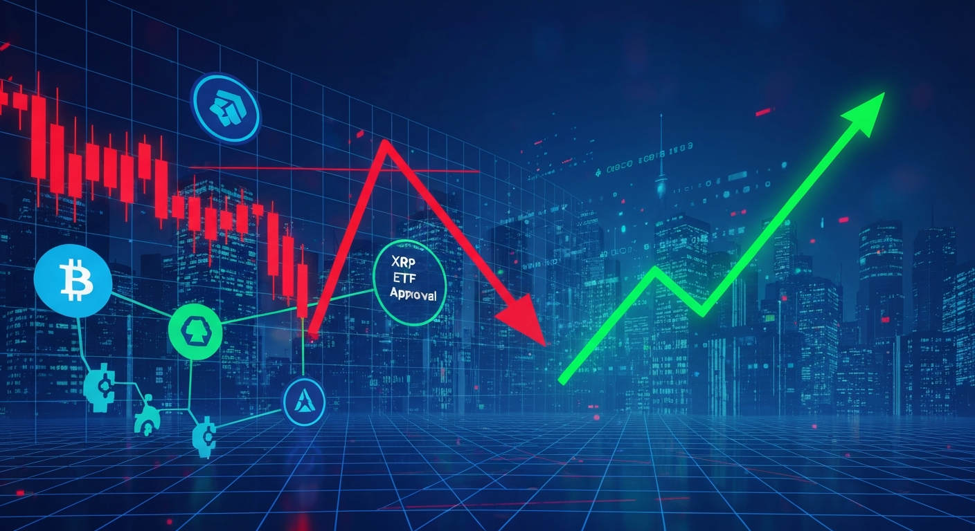Crypto Shakes: BTC Dips, XRP Soars, USDC Wobbly