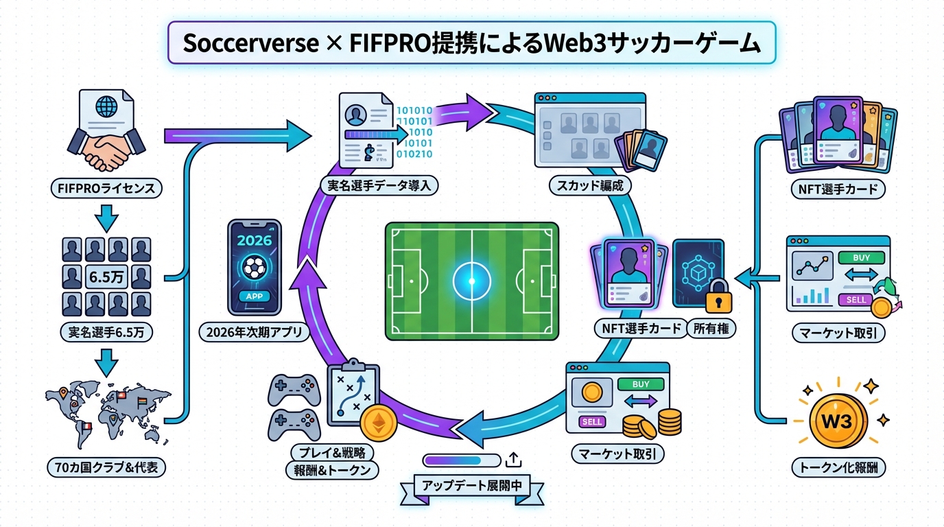 GameFiエコシステム図