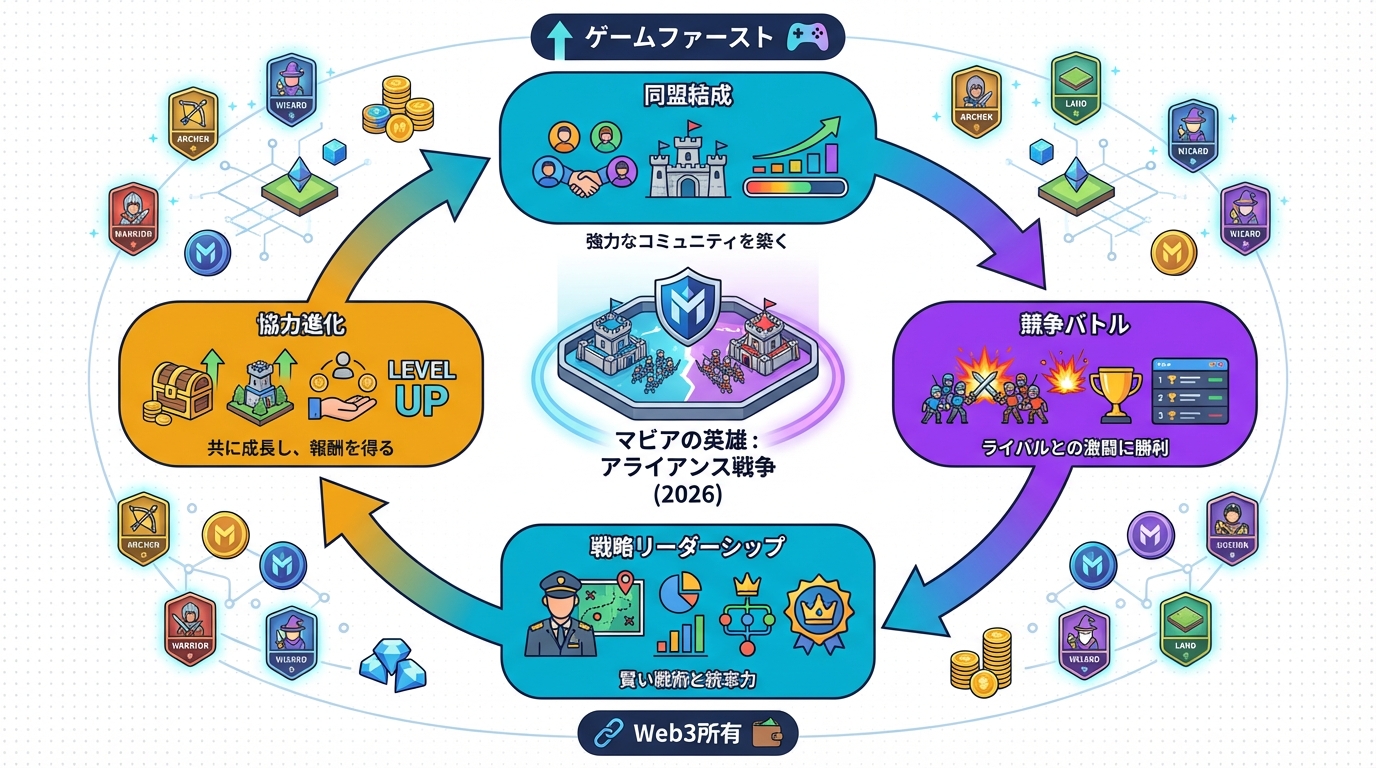 GameFiエコシステム図